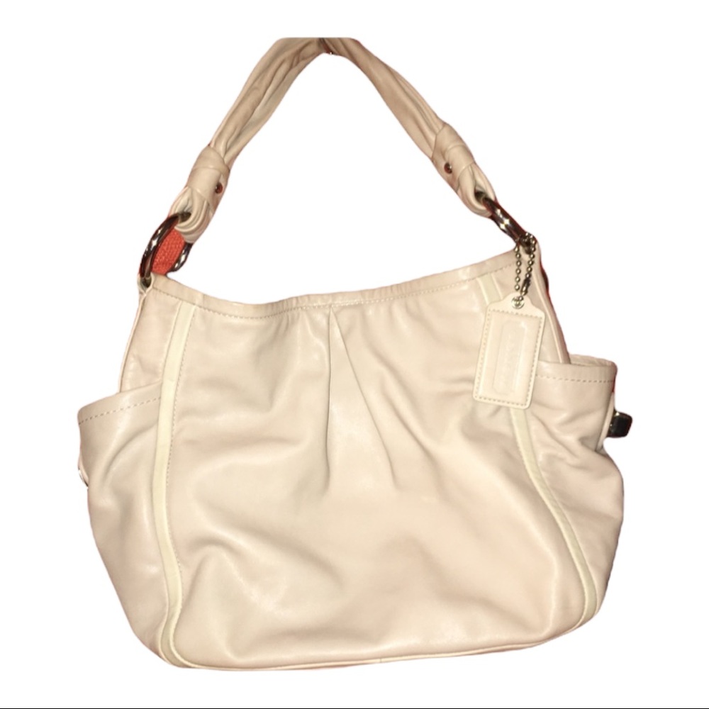 Coach Parker Leather Shoulder Bag